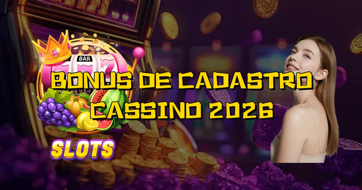 Bonus De Cadastro Cassino 2026 Oficial