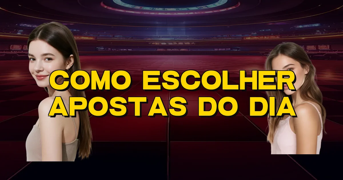 Como Escolher Apostas Do Dia Oficial
